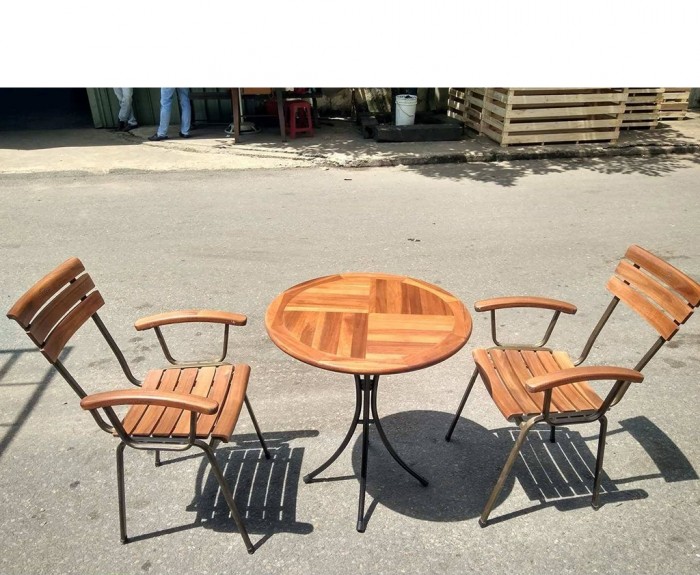 Bàn ghế cafe fansipan có tay giá rẻ nhất1