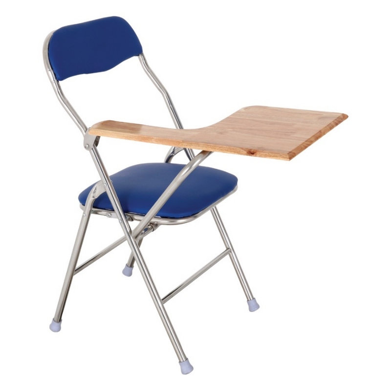 Ghế gấp lưng ngắn mặt gỗ cao su GLB08 tại Nội Thất Đại Ngân