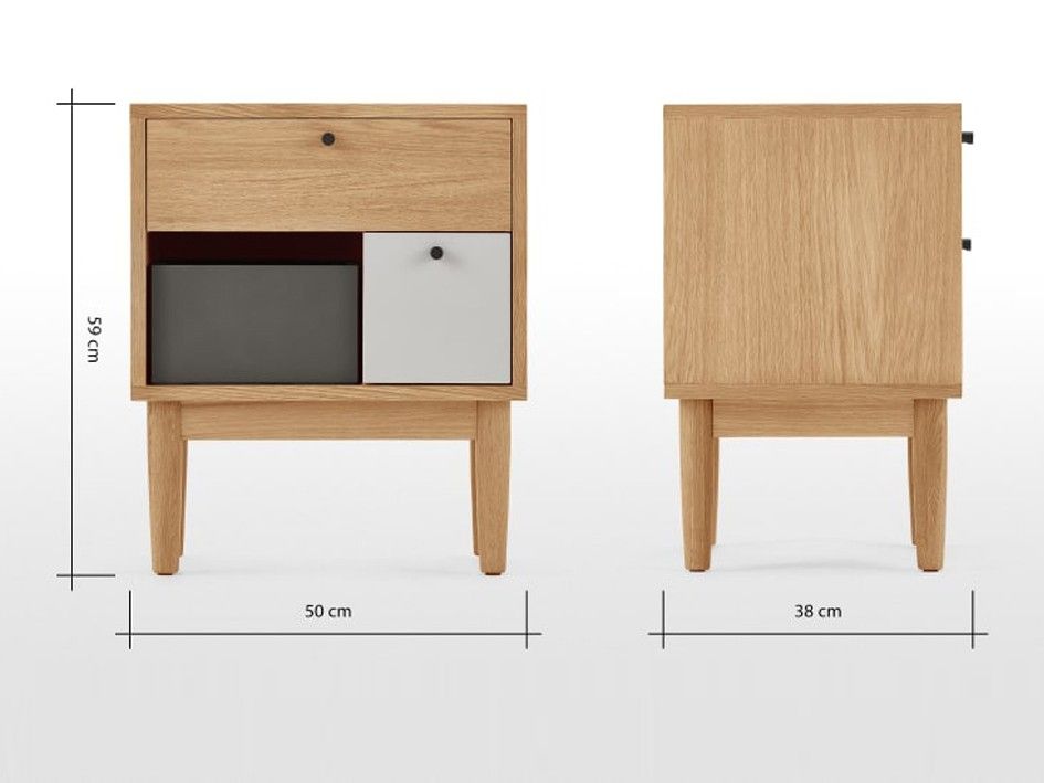 kích thước tủ đầu giường