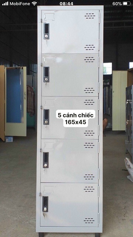 TỦ LOCKER SẮT 5 NGĂN PT450