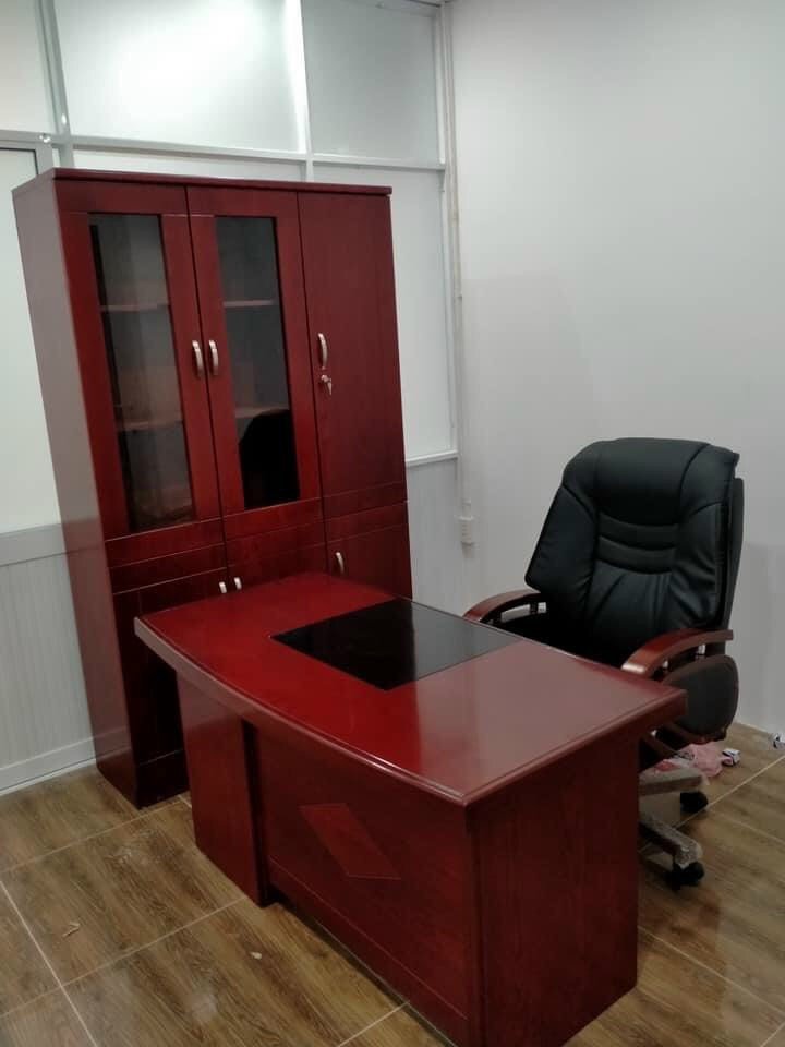 Combo tủ hồ sơ, bàn, ghế Giám Đốc