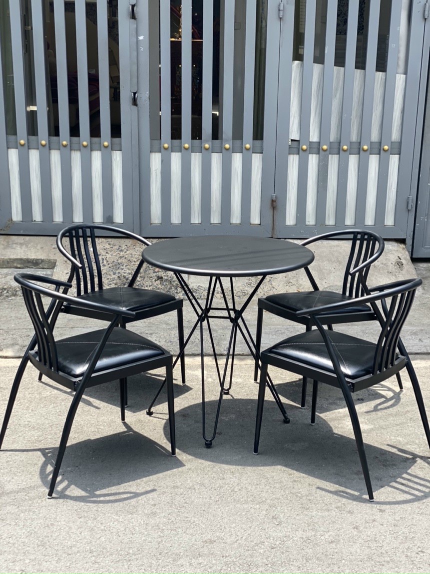BỘ BÀN GHẾ COKA SẮT CAFE