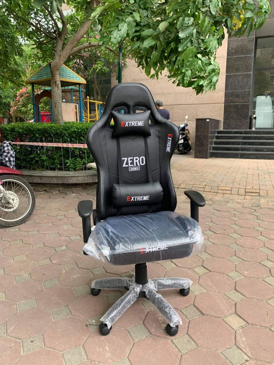 Ghế game hồng trắng PT03