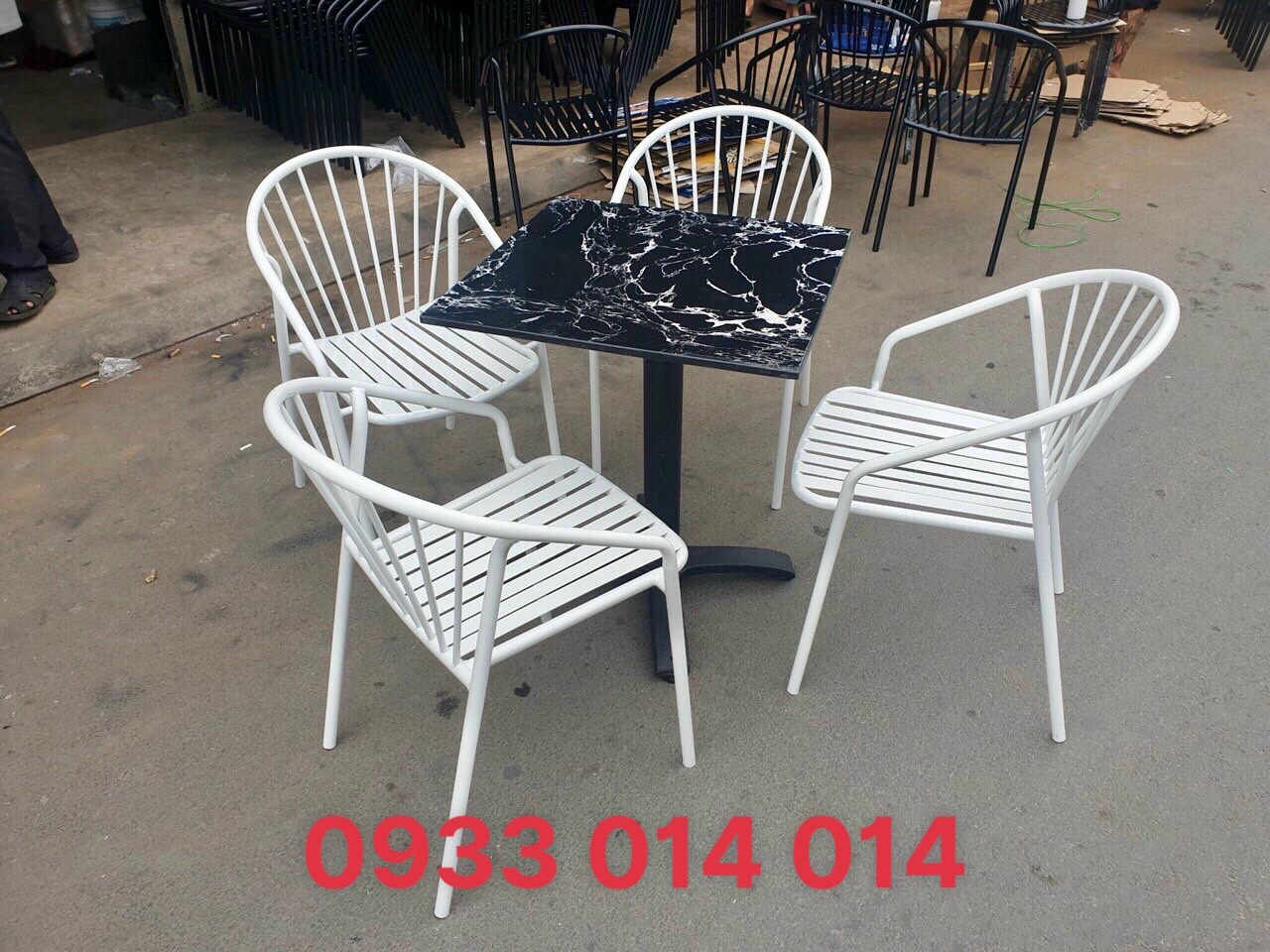 ghế sắt xong bành