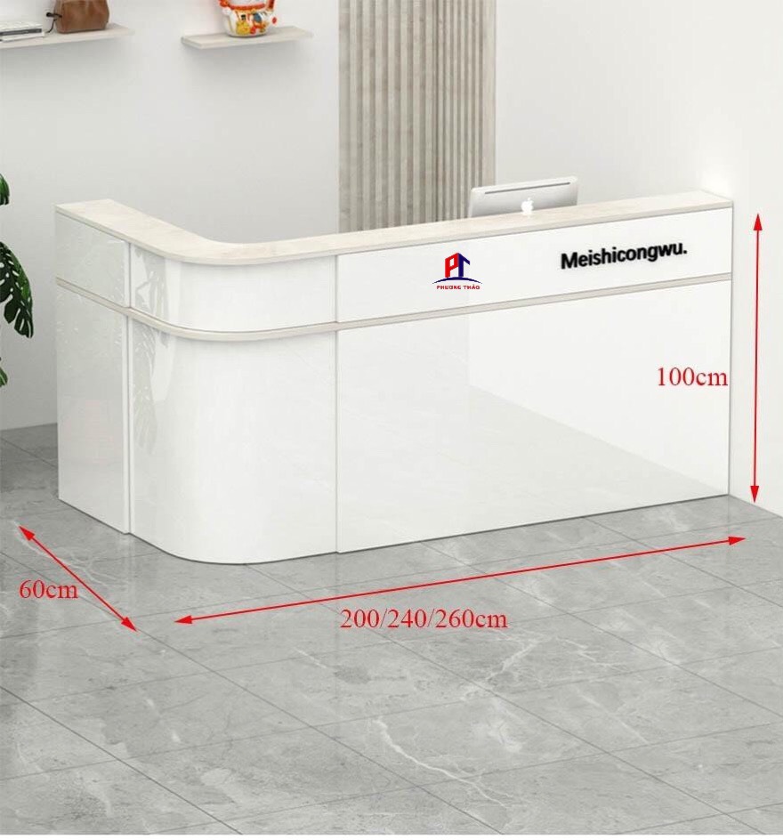 Quầy lễ tân văn phòng PT