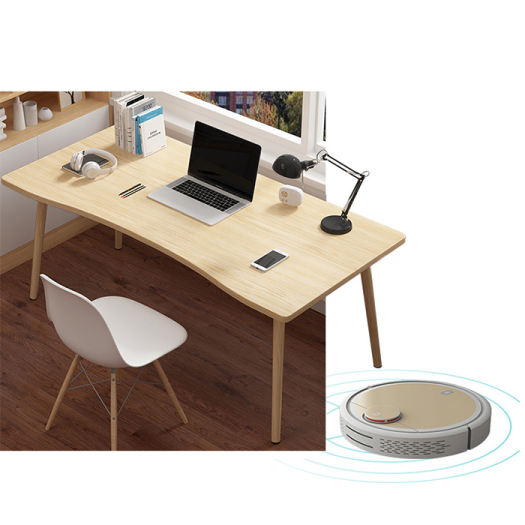 Bàn làm việc bằng gỗ đơn giản, Bàn học cách điệu gỗ MDF, Bàn văn phòng đẹp dài 1m2