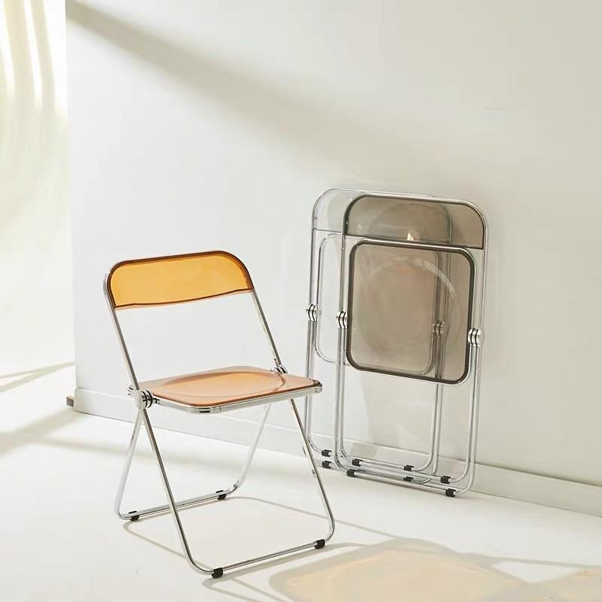 Ghế gấp trong suốt Acrylic cao cấp PT1022