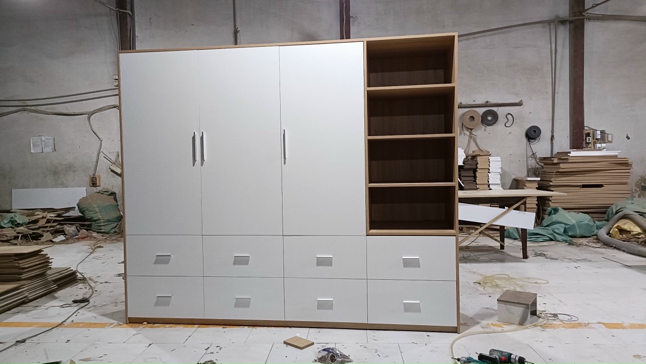Tủ áo gỗ công nghiệp
