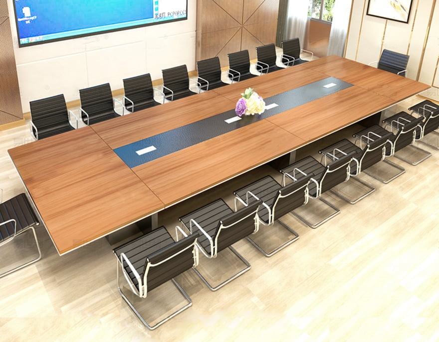 Bàn họp sang trọng bằng gỗ PT968