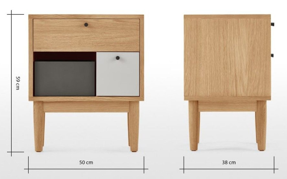 Tab đầu giường gỗ công nghiệp