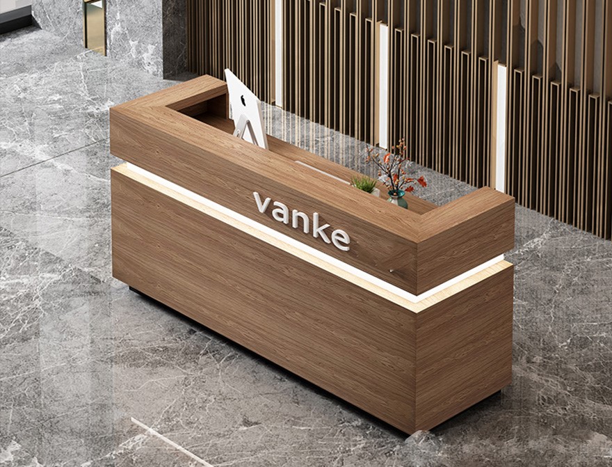 Quầy lễ tân hiện đại cho khách sạn  pt1015