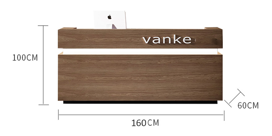 Quầy lễ tân hiện đại cho khách sạn  pt1015