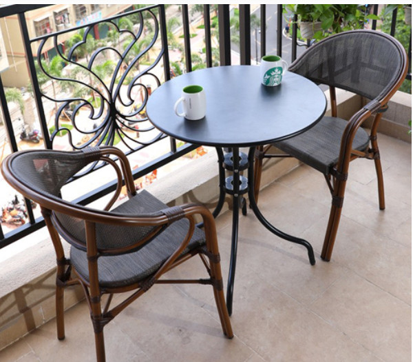 GHẾ NHÔM CAFE NHẬP KHẨU