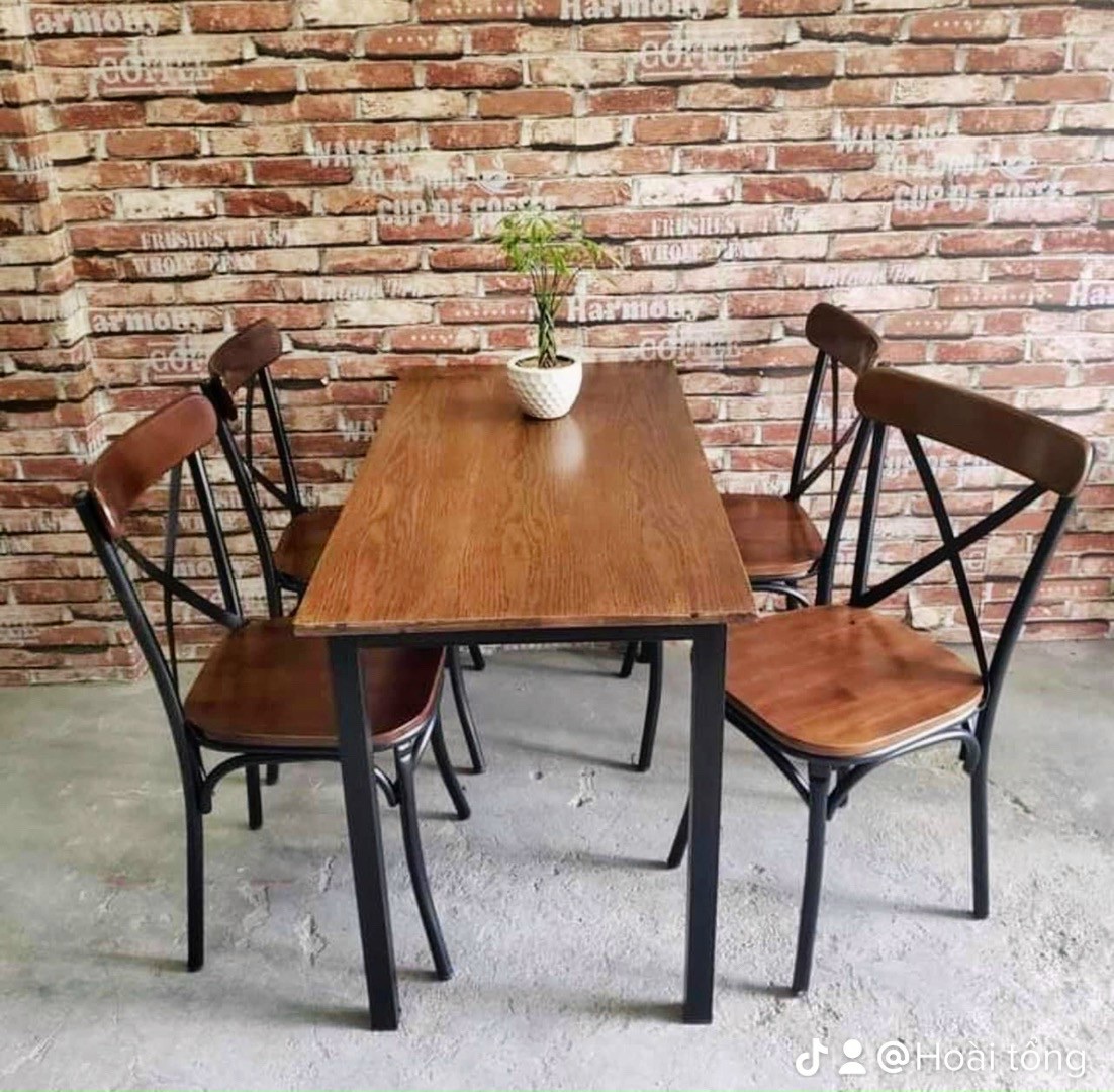 Bàn Ghế Quán Ăn - Nhà Hàng PT136