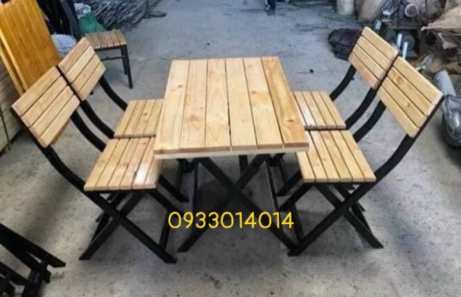 BỘ BÀN GHẾ XẾP QUÁN NHẬU PT610