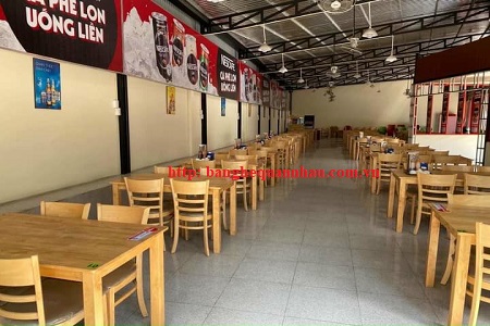 Bộ bàn ghế quán ăn PT065