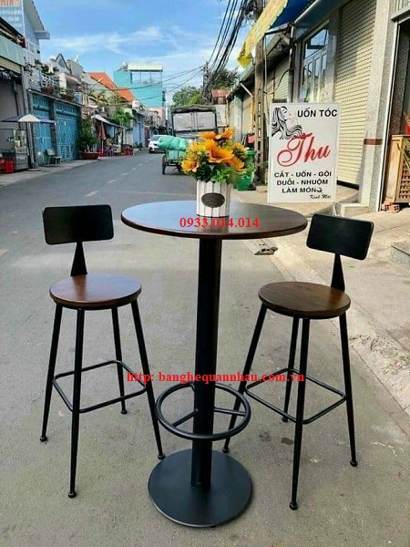 Bộ bàn ghế bar cafe PT502