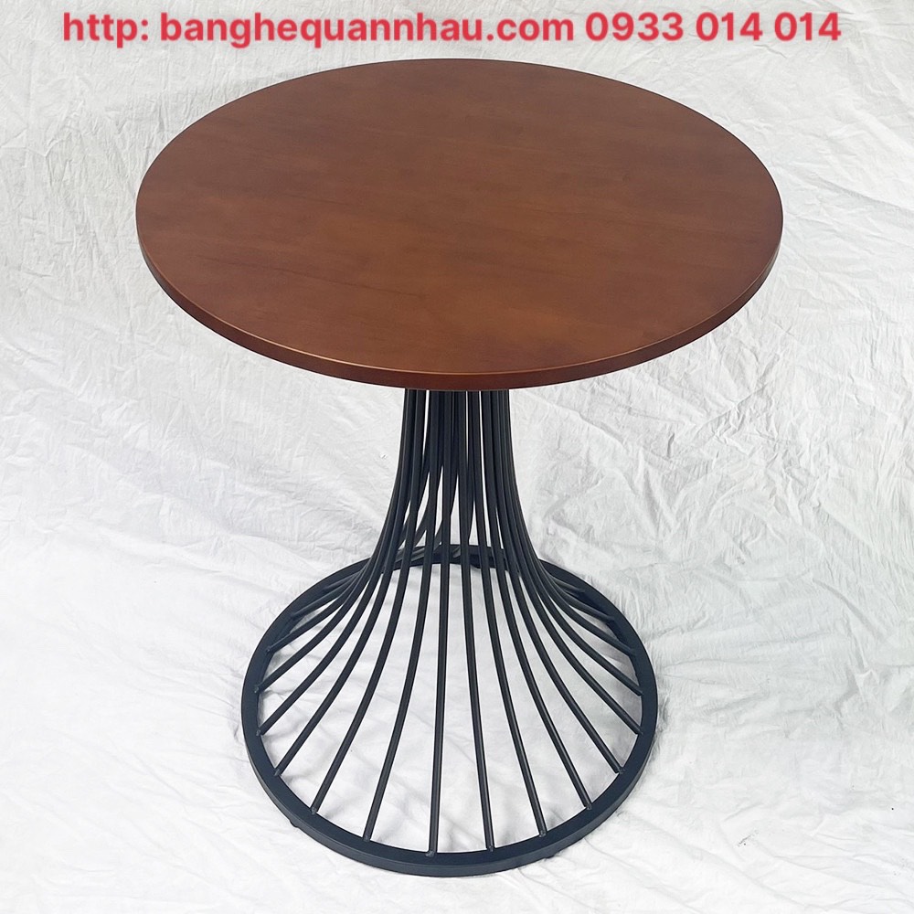 BÀN CHÂN SẮT CAFE PT 001
