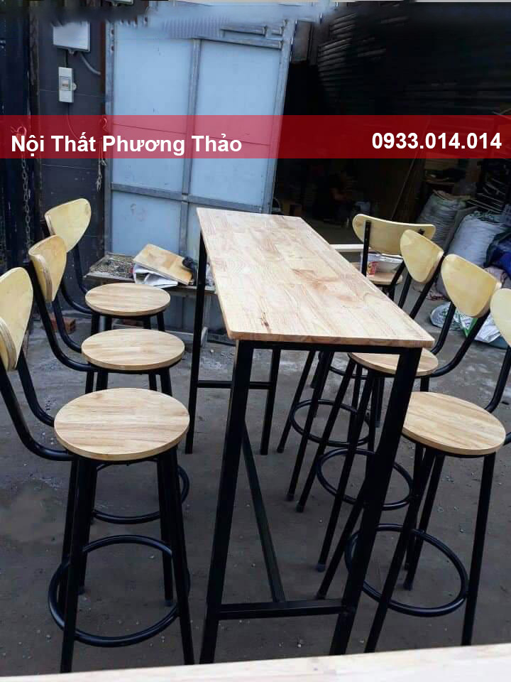 Bàn Ghế Bar Cafe PT500
