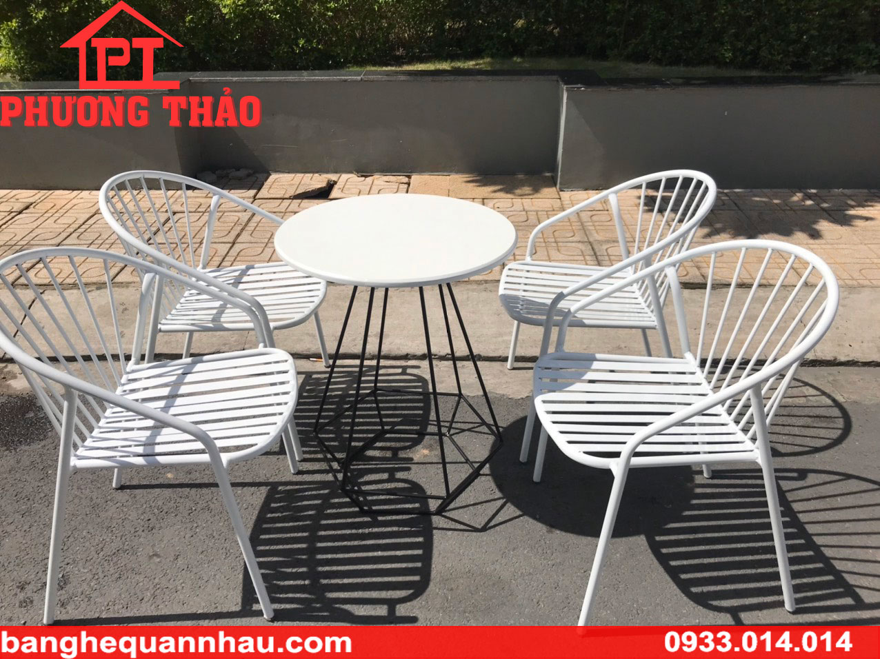 Bàn Ghế Quán Cafe PT030