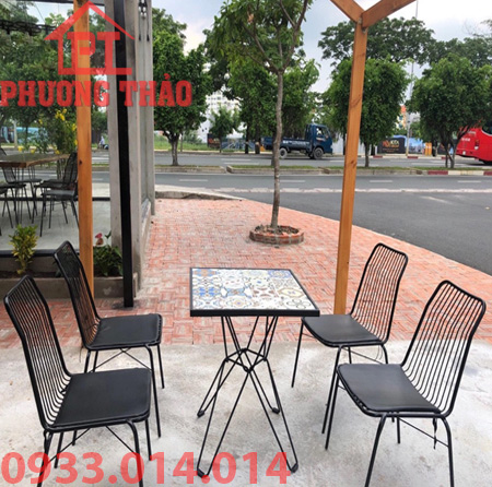 Bàn Ghế Quán Cafe PT253