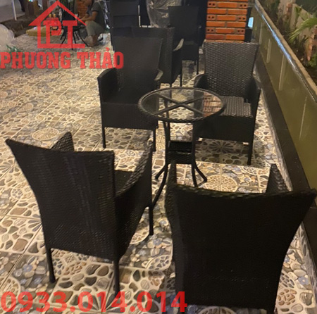 Bàn Ghế Quán Cafe PT256