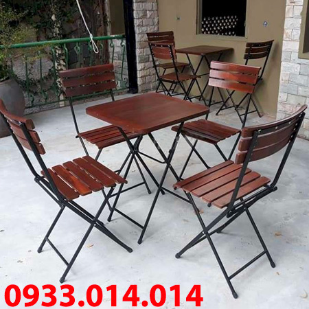 ghế xếp pasipan cafe PT009