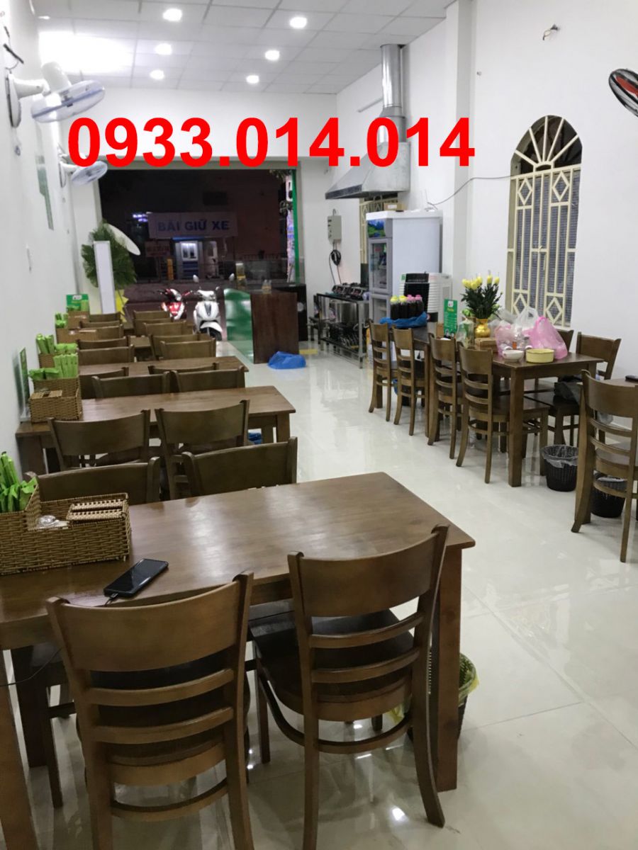 Bộ Bàn Ghế Quán Ăn - Nhà Hàng PT109