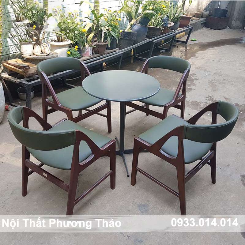 Bàn Ghế Quán Cafe PT222
