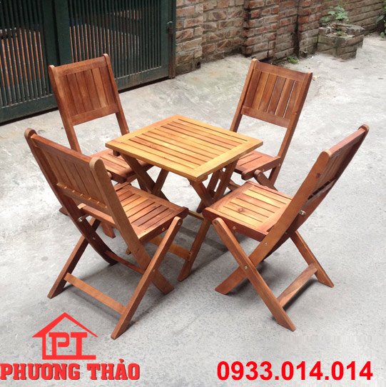 Bàn Ghế Quán Cafe PT225