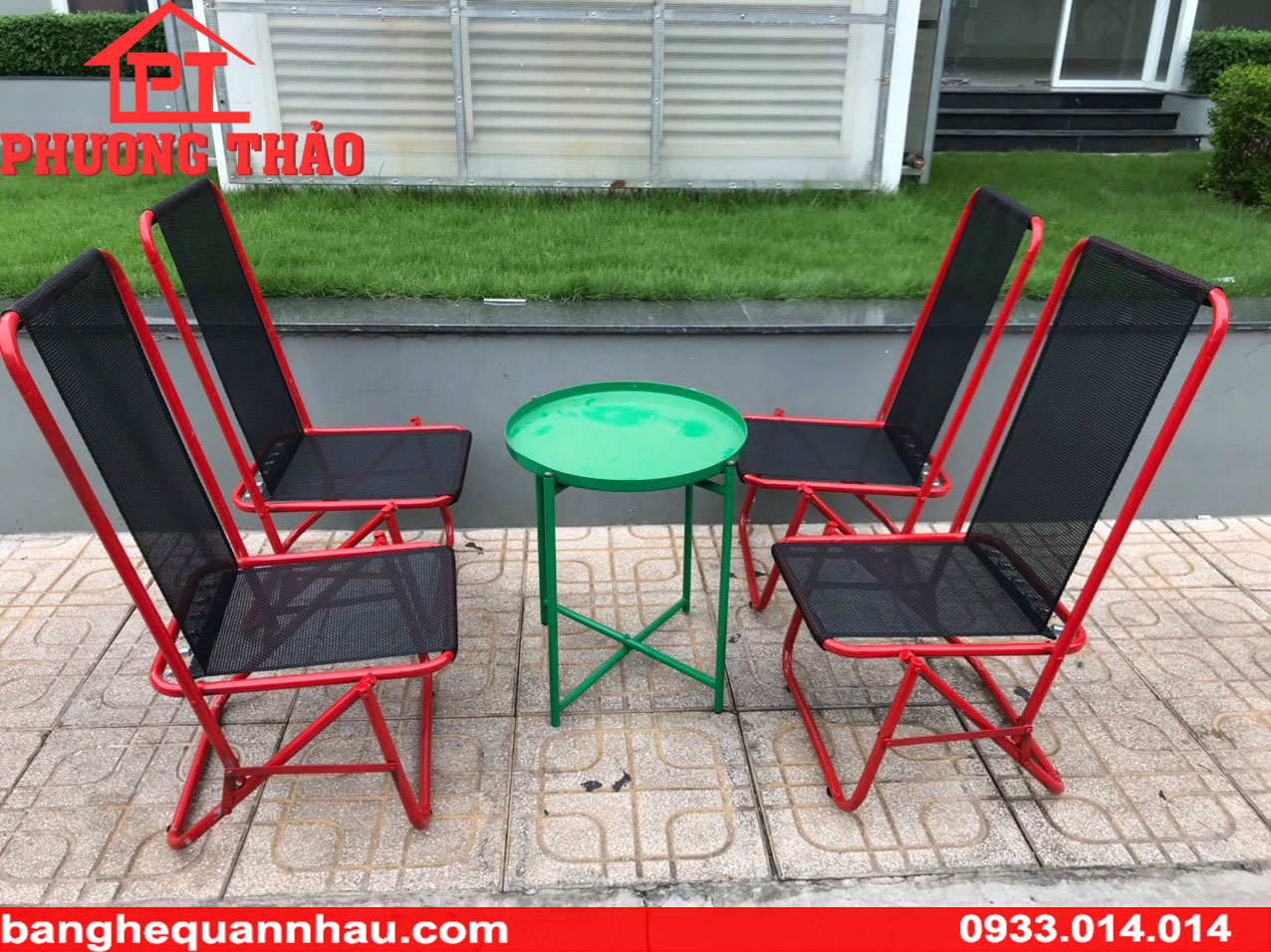 Bộ Bàn Ghế Quán Cafe PT026