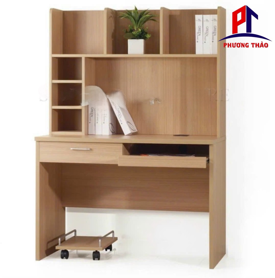Bàn Học Sinh Liền Kệ Sách PT01