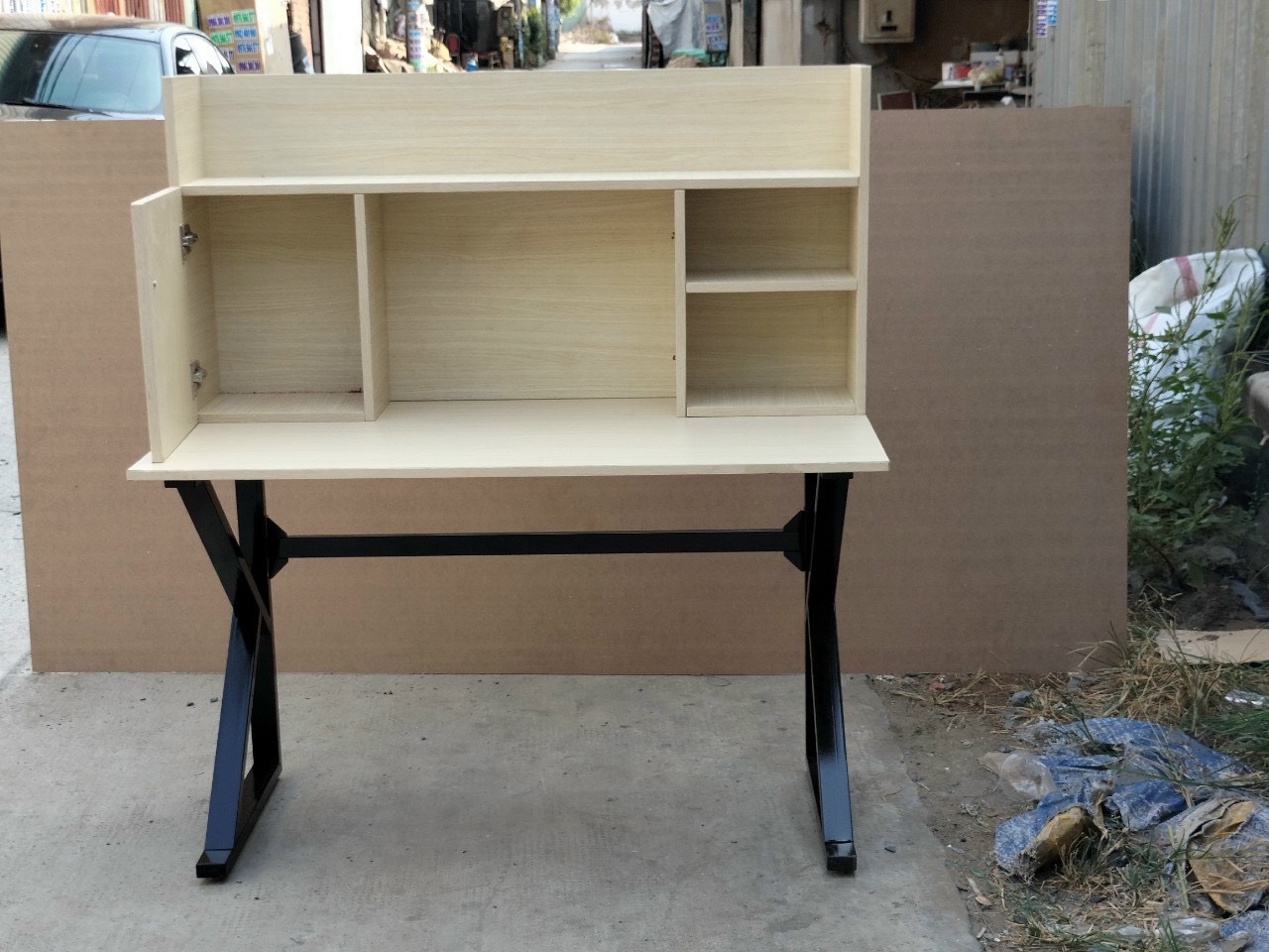 Bàn Học , Bàn Làm Việc Có Kệ Sách