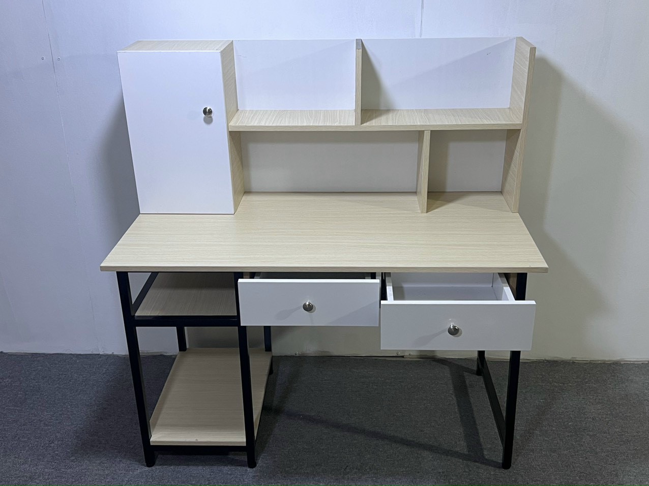 Bàn Học Có Kệ Sách