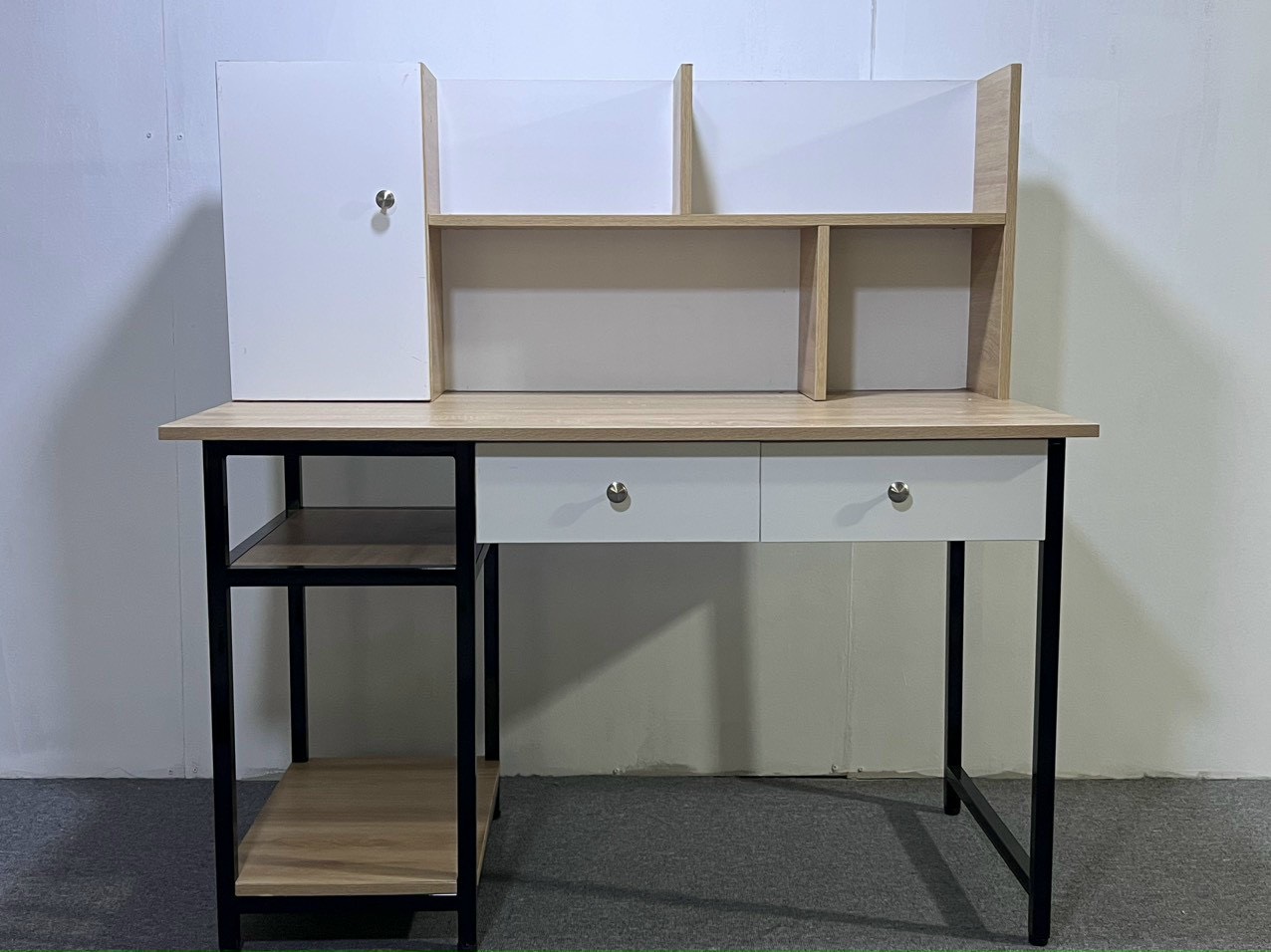 Bàn Học Có Kệ Sách