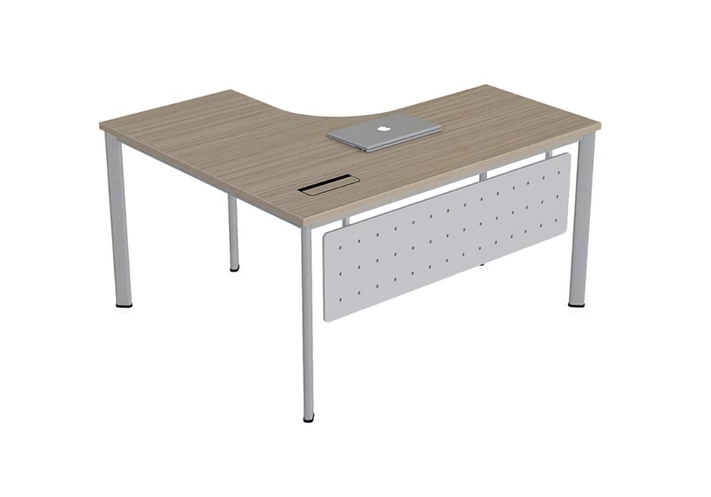 Bàn làm việc gỗ chân sắt BLVPT306