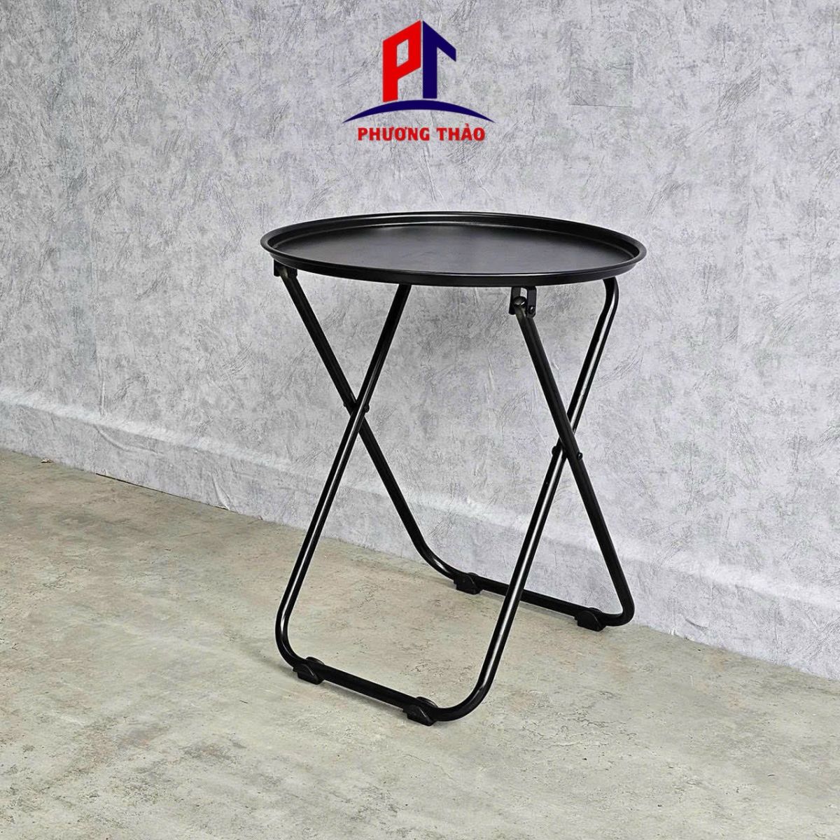 Bàn xếp tròn trà tranh đủ màu