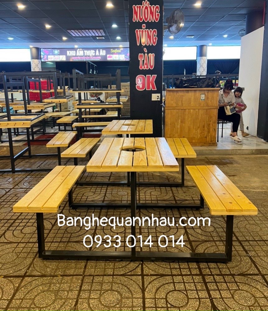 BỘ BÀN GHẾ QUÁN  LẨU NƯỚNG