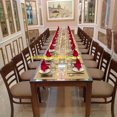 Bàn Ghế Quán Ăn Nhà Hàng PT066