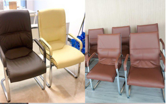 Ghế GĐ chân quỳ da PT018