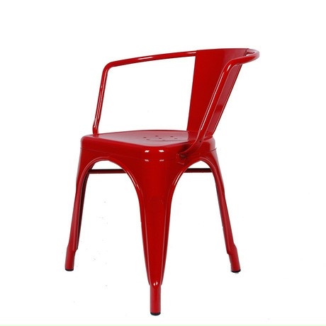 ghế sắt tolix có tay