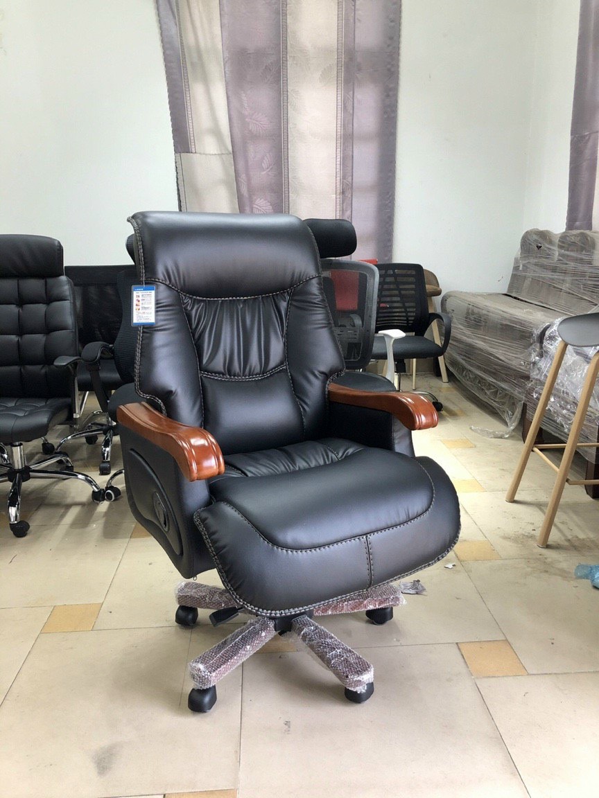 Ghế Giám đốc nệm da ngã lưng thư giãn cao cấp PT 346