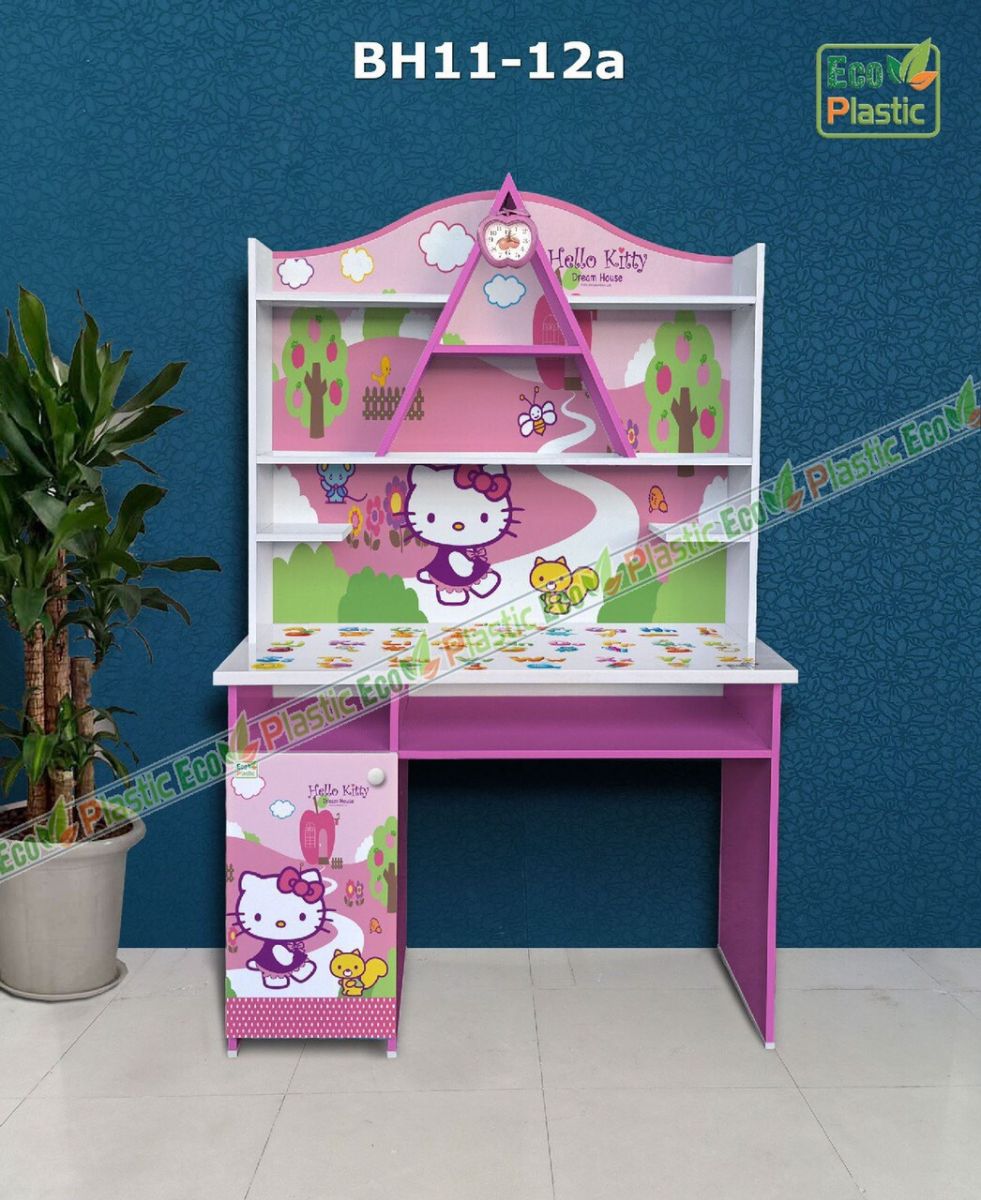 Bộ bàn học sinh nhựa cho tiểu học ngan 80