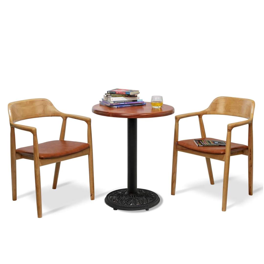 GHẾ GỖ CAFE HIROSHIMA  PT007