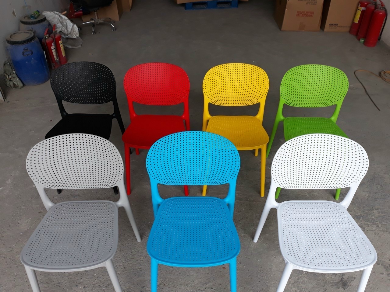 GHẾ NHỰA CAFE HÀNG NHẬP KHẨU