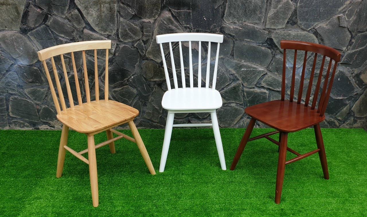 GHẾ XONG TIỆN 7 NANG GỖ CAO SU