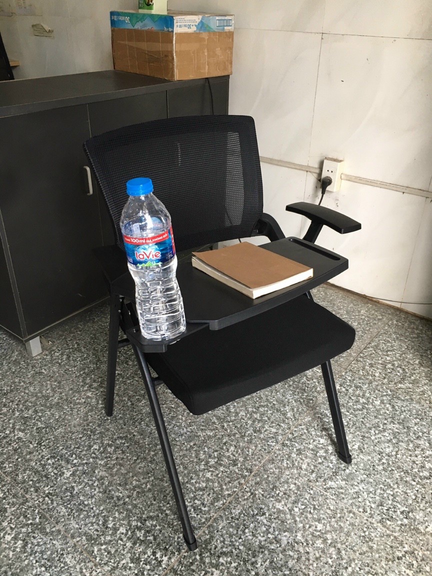 GHẾ XẾP CÓ BẢN VIẾT LƯNG NHỰA BỌC LƯỚI PTF07