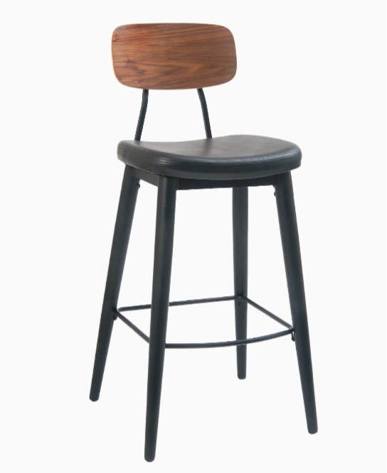 Ghế bar sắt coffee  bọc niệm TL -08