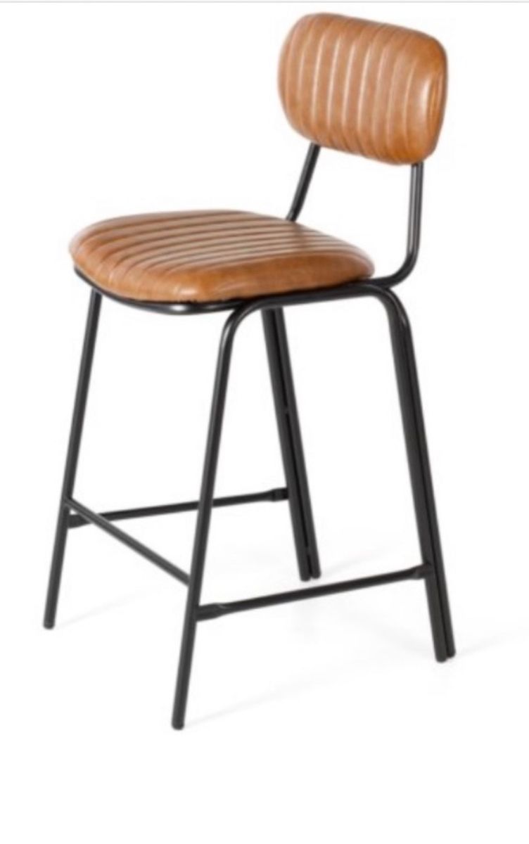 Ghế bar sắt coffee  bọc niệm TL -08