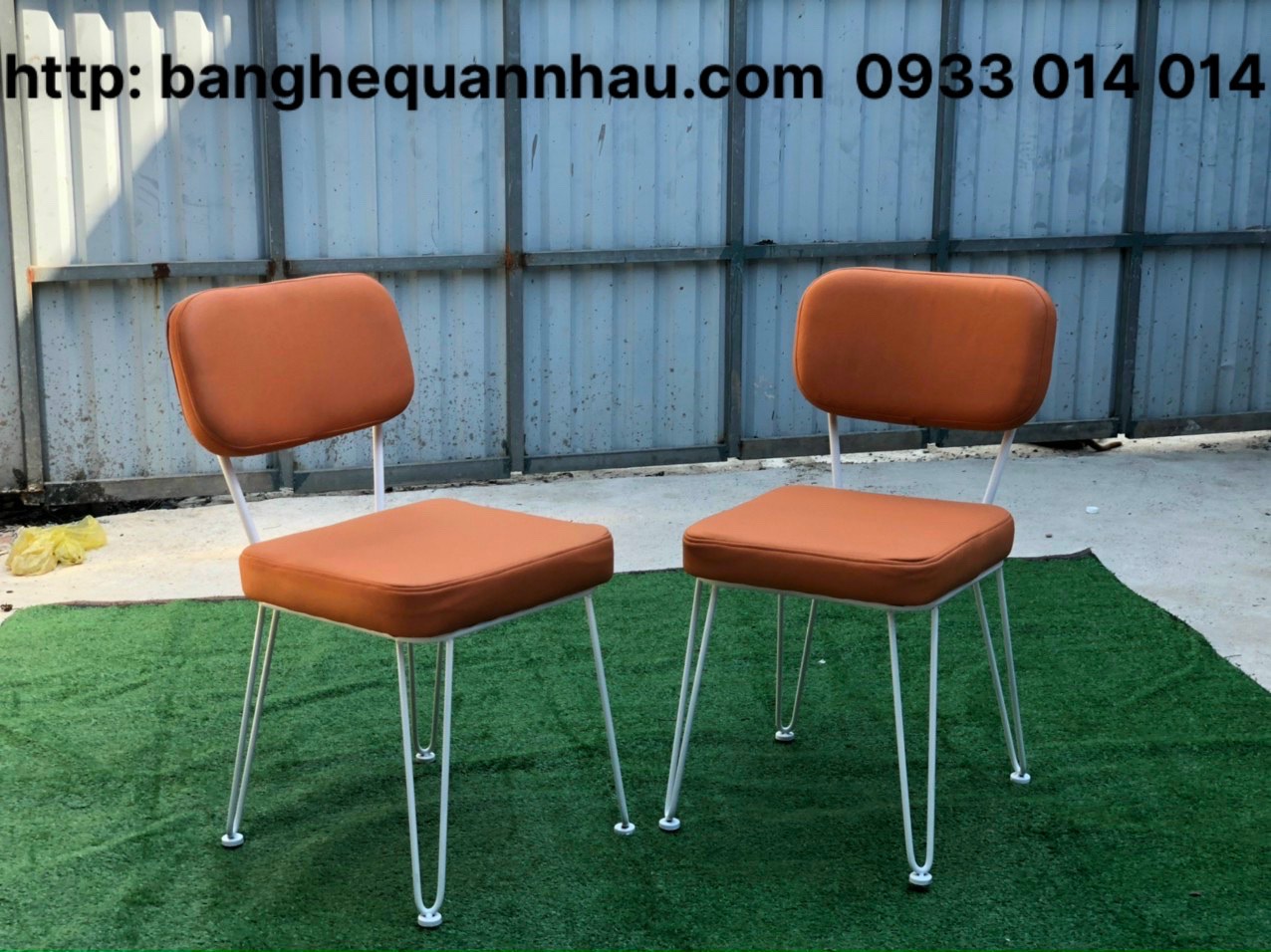 GHẾ SẮT CAFE BỌC NIỆM